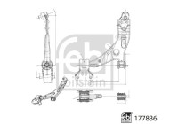 Track Control Arm 177836 FEBI