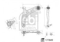 Track Control Arm 177849 FEBI