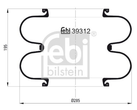 Track Control Arm 41245 FEBI, Image 2