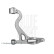 Track Control Arm ADJ138610 Blue Print, Thumbnail 2