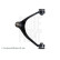 Track Control Arm ADT38693 Blue Print, Thumbnail 2