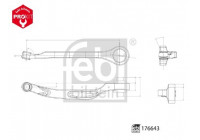 Track Control Arm ProKit 176643 FEBI