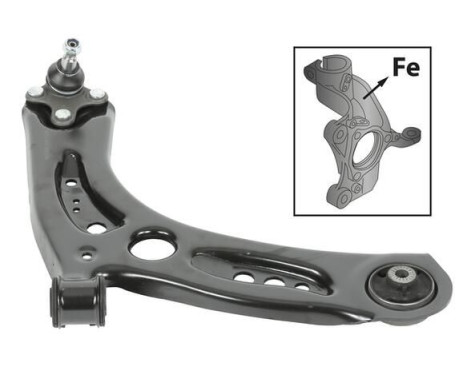 Track Control Arm VO-WP-13842 Moog, Image 3