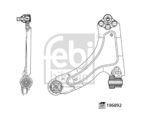 wishbone 196892 FEBI
