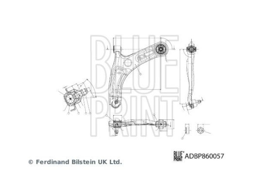 wishbone ADBP860057 Blue Print, Image 2