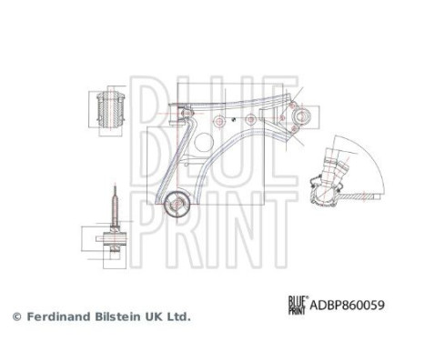 wishbone ADBP860059 Blue Print, Image 2