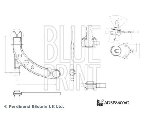 wishbone ADBP860062 Blue Print, Image 2