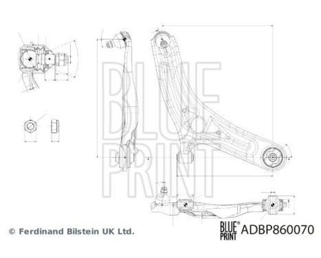 wishbone ADBP860070 Blue Print, Image 2