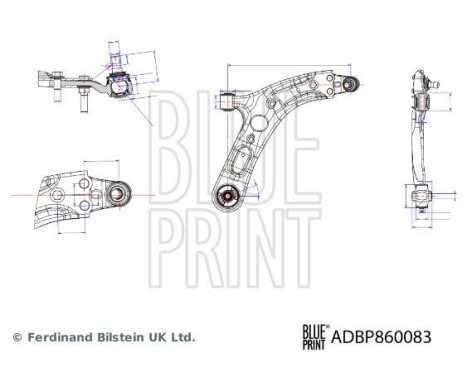 wishbone ADBP860083 Blue Print, Image 2