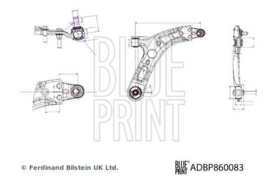 wishbone ADBP860083 Blue Print, Image 2