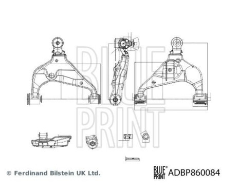 wishbone ADBP860084 Blue Print, Image 3