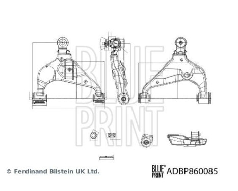 wishbone ADBP860085 Blue Print, Image 3