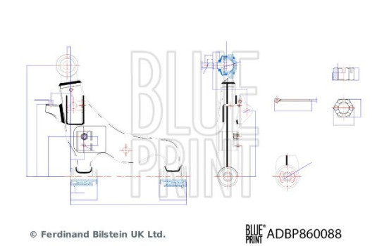 wishbone ADBP860088 Blue Print, Image 3
