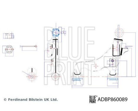 wishbone ADBP860089 Blue Print, Image 3