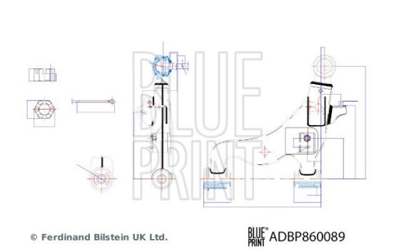wishbone ADBP860089 Blue Print, Image 3