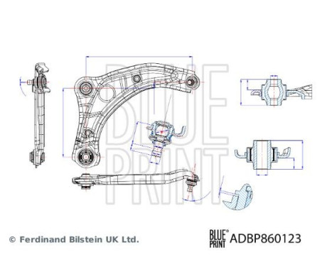 wishbone ADBP860123 Blue Print, Image 2