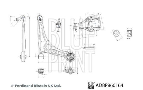 wishbone ADBP860164 Blue Print