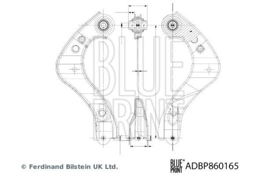 wishbone ADBP860165 Blue Print