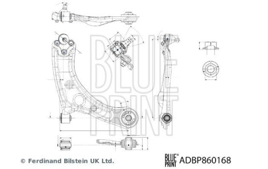 wishbone ADBP860168 Blue Print