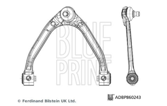 Wishbone, suspension ADBP860243 Blue Print