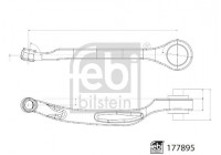 Wishbone, wheel suspension 177895 FEBI