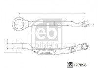 Wishbone, wheel suspension 177896 FEBI