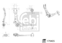Wishbone, wheel suspension 179405 FEBI