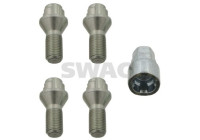 Carriage bolt set
