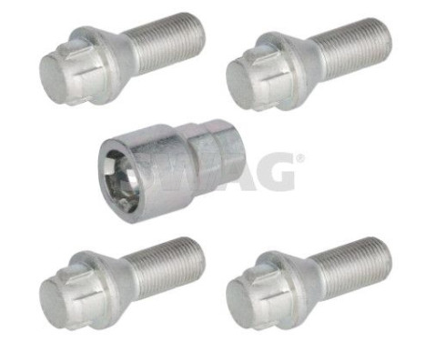 Carriage bolt set