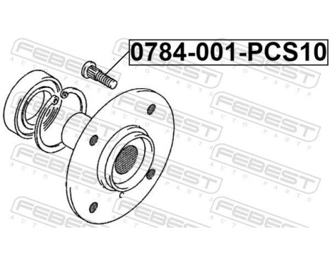 Wheel Stud, Image 4