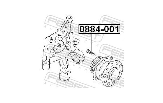 Wheel Stud, Image 3