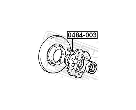 Wheel Stud, Image 3
