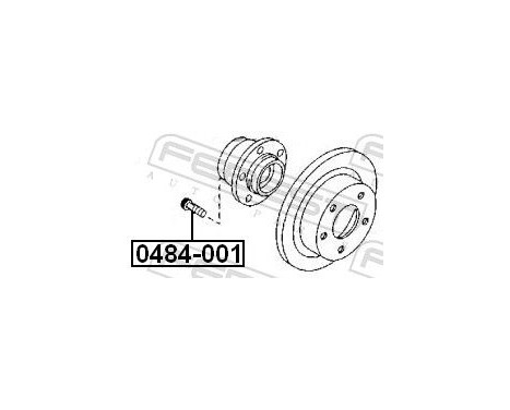 Wheel Stud, Image 3