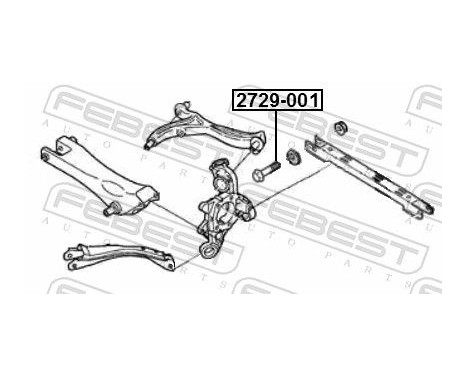 Camber Correction Screw, Image 2