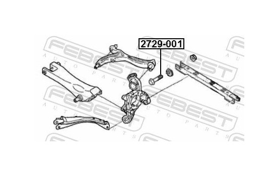 Camber Correction Screw, Image 2