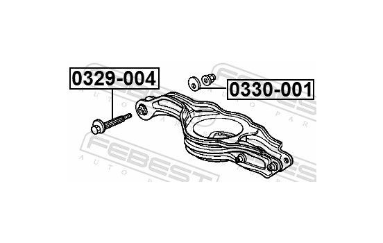 Caster Shim, axle beam, Image 2