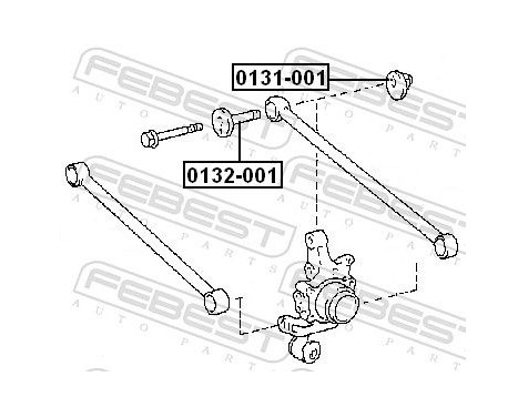 Caster Shim, axle beam, Image 2