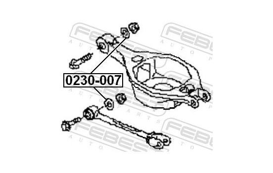 Caster Shim, axle beam, Image 2