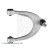 Control arm, suspension ADBP860317 Blue Print