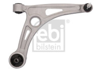 support arm with bearings, hinge, castellated nut and cotter pin 183593 FEBI