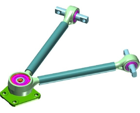 Suspension arm, wheel suspension 42288 01 Lemforder