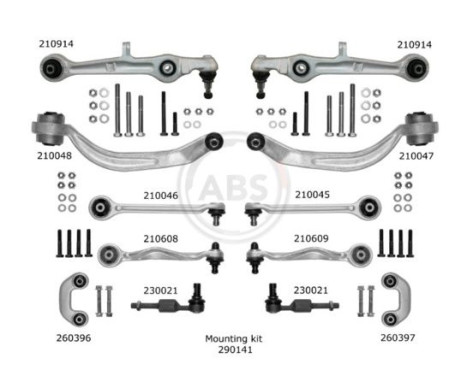 Suspension Kit SMARTKIT 219901 ABS, Image 4