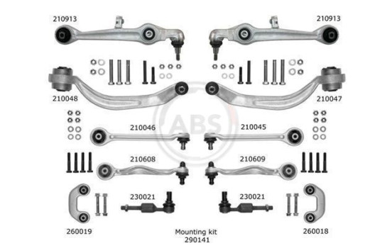 Suspension Kit SMARTKIT 219902 ABS, Image 3