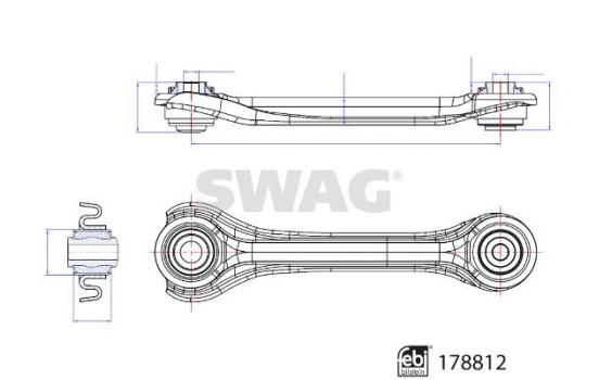 tie rod 33104704 Swag, Image 3