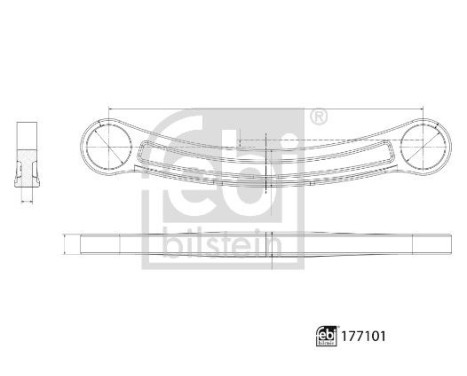 Track Control Arm 177101 FEBI, Image 3