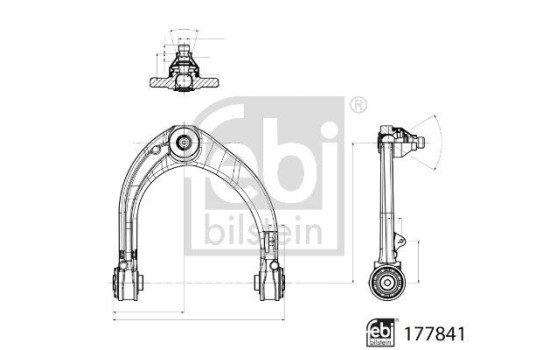 Track Control Arm 177841 FEBI, Image 2