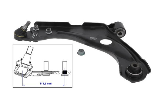 Track Control Arm PE-WP-16529 Moog, Image 2