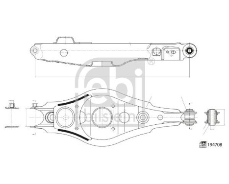 WAHACZ TOYOTA T. RAV 4 III, RAV 4 IV 2.0-3.5 11.05- LE 194708 FEBI