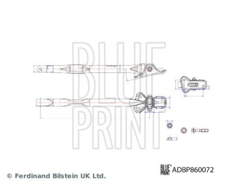 wishbone ADBP860072 Blue Print