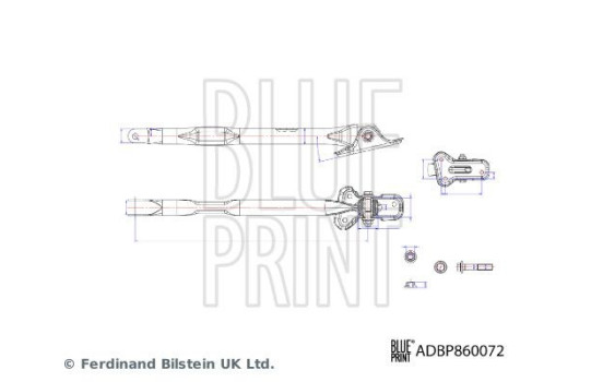 wishbone ADBP860072 Blue Print